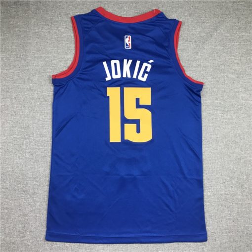 Nikola Jokic 15 Denver Nuggets 2019-20 Statement Edition Blue Jersey