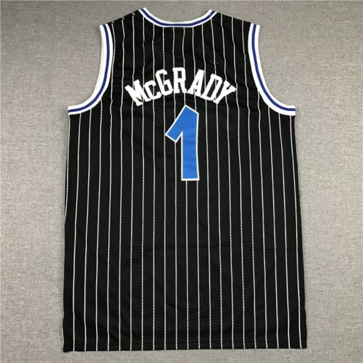 Tracy McGrady 1 Orlando Magic M&N 2003-04 Hardwood Classics Black Jersey