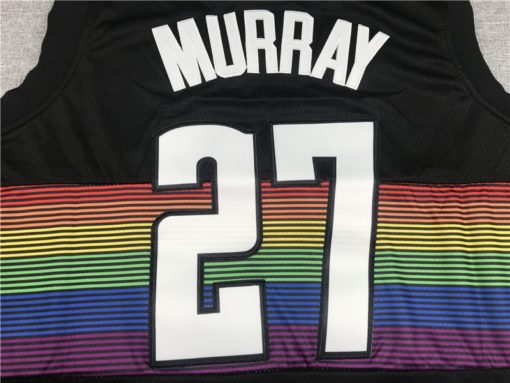 Jamal Murray 27 Denver Nuggets 2019-20 Black City Edition Jersey