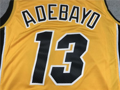 Bam Adebayo 13 Miami Heat 2021 Earned Yellow Jersey