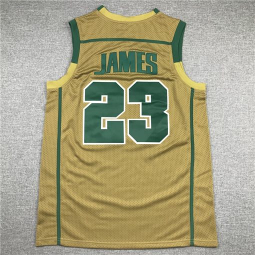 Lebron James 23 Fighting Irish High School Basketball Jersey