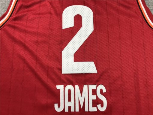 LeBron James 2 Los Angeles Lakers Red 2020 All-Star Game Jersey