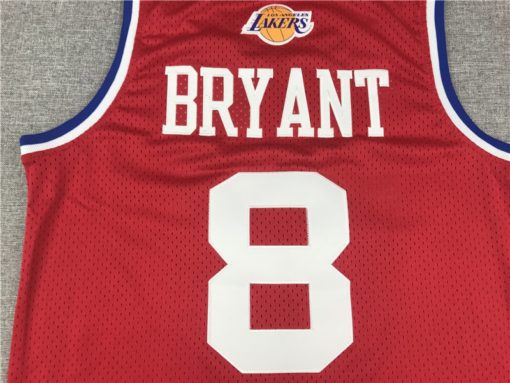 Kobe Bryant 8 All Star Game 2003 West Red Jersey