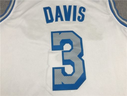 Anthony Davis 3 Los Angeles Lakers 2021 City Edition White Jersey