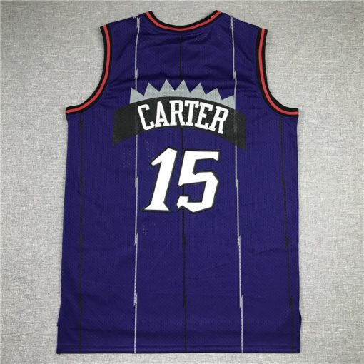 Vince Carter 15 Toronto Raptors Purple Throwback Swingman Jersey