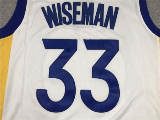 James Wiseman 33 Golden State Warriors 2020 Association White Jersey