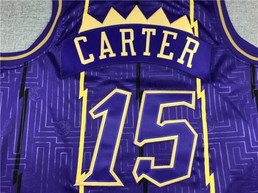 Vince Carter #15 Toronto Raptors Purple Mouse Limited Edition Jersey