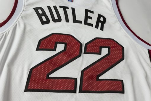 Jimmy Butler 22 Miami Heat 2020 White Swingman Jersey Association