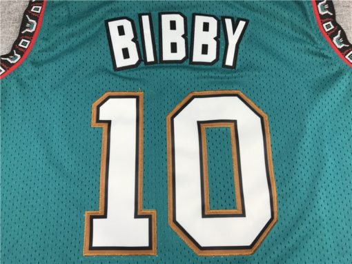 Mike Bibby 10 Vancouver Grizzlies Home 2000-01 Teal Swingman Jersey