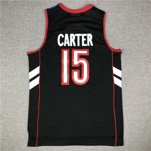 Vince Carter 15 Toronto Raptors Black Purple Retro Jerseys