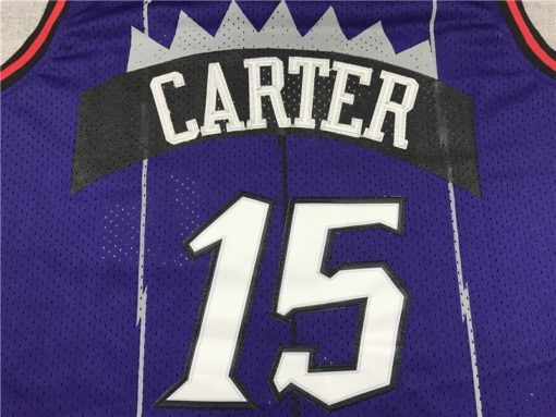 Vince Carter 15 Toronto Raptors Purple Throwback Swingman Jersey