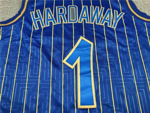 Penny Hardaway 1 Orlando Magic Stars and Stripes Blue Jersey