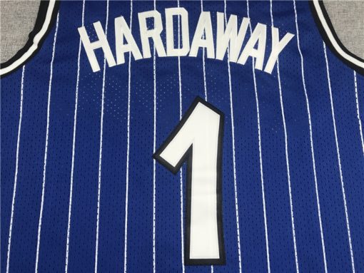 Penny Hardaway 1 Orlando Magic Hardwood Classics Blue Vintage Jersey