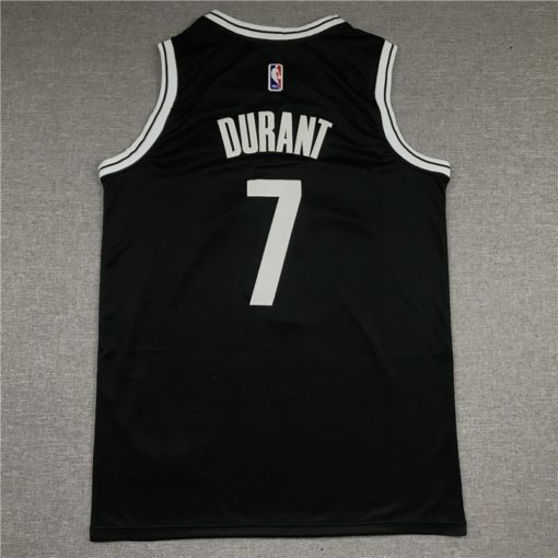 Kevin Durant 7 Brooklyn Nets 2021 Black Icon Swingman Jersey