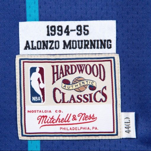 Jersey Charlotte Hornets Alternate 1994-95 Alonzo Mourning