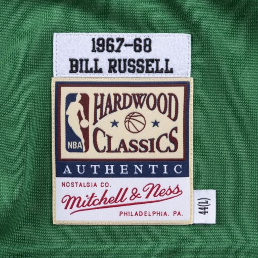 Jersey Boston Celtics 1967-68 Bill Russell