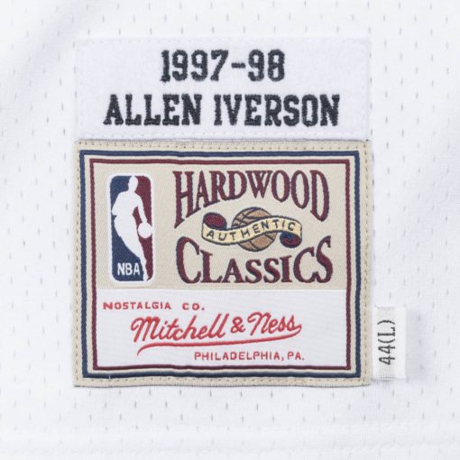 Allen Iverson 1997-98 Philadelphia 76ers Home Jersey