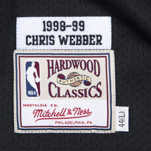 Jersey Sacramento Kings Road 1998-99 Chris Webber