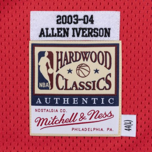 Jersey Philadelphia 76ers 2003-04 Allen Iverson