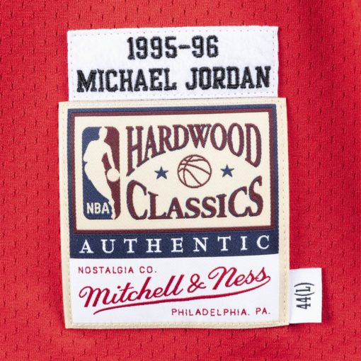 Jersey Chicago Bulls Road Finals 1995-96 Michael Jordan