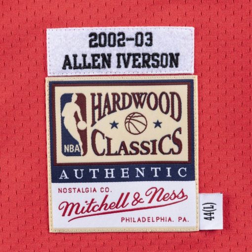 Jersey Philadelphia 76ers 2002-03 Allen Iverson