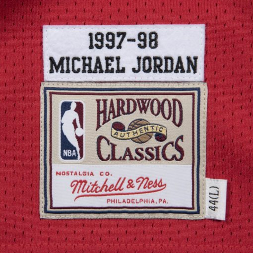 Michael Jordan Chicago Bulls 1997-98 Stitched Jersey