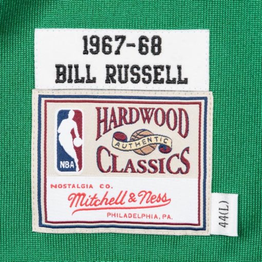 Bill Russell 1967-68 Road Boston Celtics Jersey