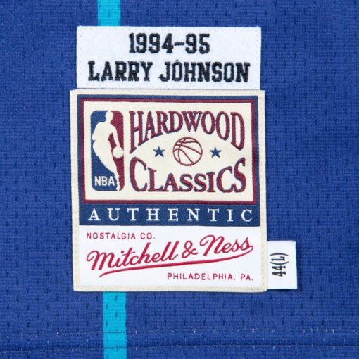 Jersey Charlotte Hornets Alternate 1994-95 Larry Johnson