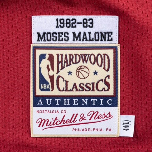 Jersey Philadelphia 76ers 1982-83 Moses Malone