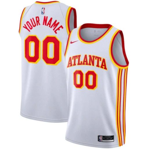 Atlanta Hawks Nike Association Swingman Jersey - Custom - Mens