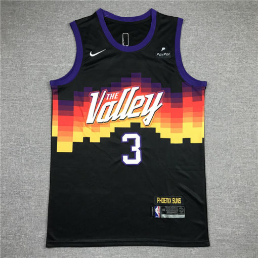 Chris Paul Phoenix Suns 2020-21 City Edition The Valley Black Jersey