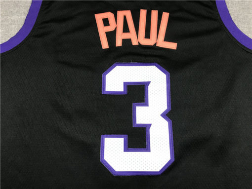 Chris Paul Phoenix Suns 2020-21 City Edition The Valley Black name