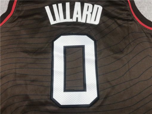 Damian Lillard Portland Trail Blazers City Edition Swingman Jersey name