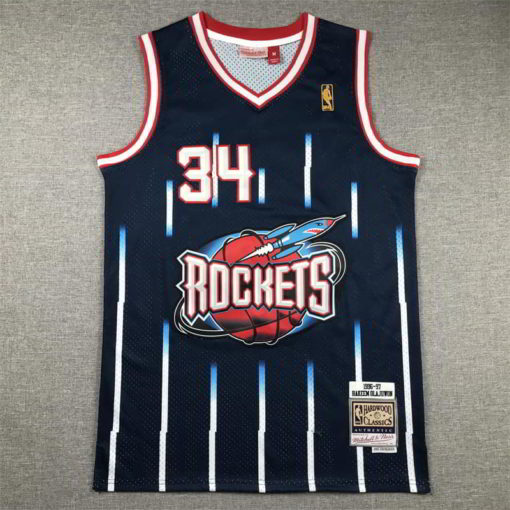 Hakeem Olajuwon Houston Rockets 1996-97 Jersey