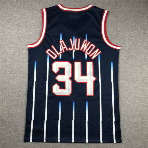 Hakeem Olajuwon Houston Rockets 1996-97 Jersey - back