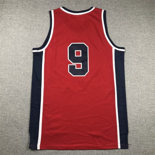 Jersey Team USA 1984 Michael Jordan Red back