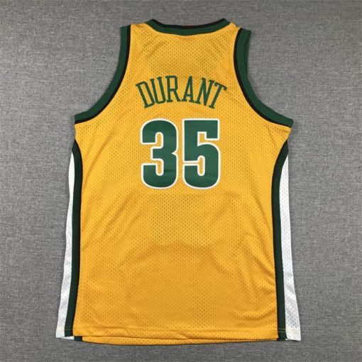 Kevin Durant 2007-08 Seattle Supersonics Alternate Jersey back