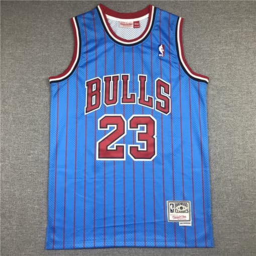 Michael Jordan Chicago Bulls Blue 1995-96 Hardwood Classics Reload 2.0 Swingman Jersey