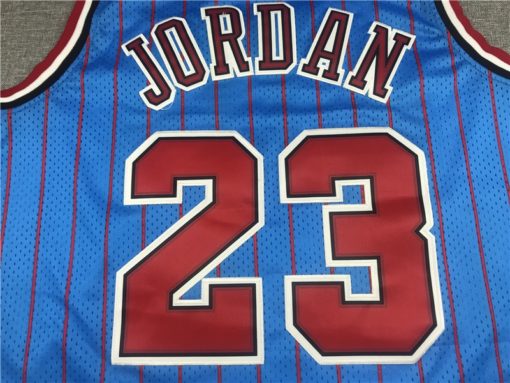 Michael Jordan Chicago Bulls Blue 1995-96 Hardwood Classics Reload 2.0 Swingman Jersey name