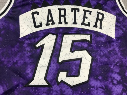 Vince Carter #15 Toronto Raptors Purple Jersey NAME