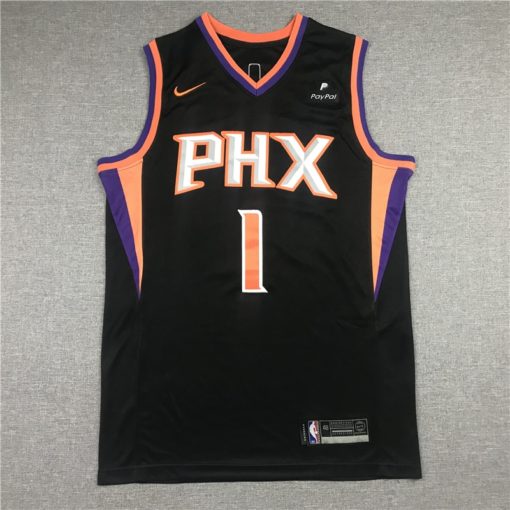 Men's Phoenix Suns Devin Booker Nike Black Swingman Jersey Statement Edition