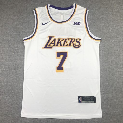 Carmelo Anthony 7 Los Angeles Lakers 2021 Association Edition White Jersey