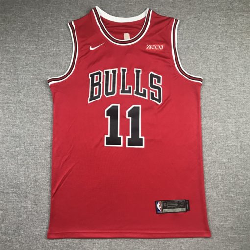 DeMar DeRozan 11 Chicago Bulls Red 2021 Icon Swingman Jersey