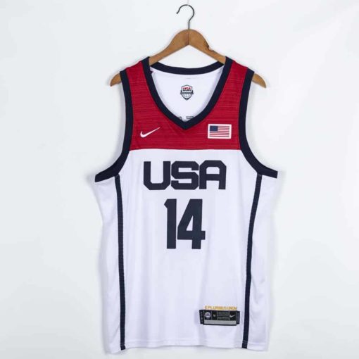 Men's Nike Draymond Green white USA Basketball Player Jersey