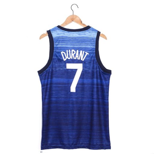 Men's Nike Kevin Durant Navy USA Basketball Player Jersey back