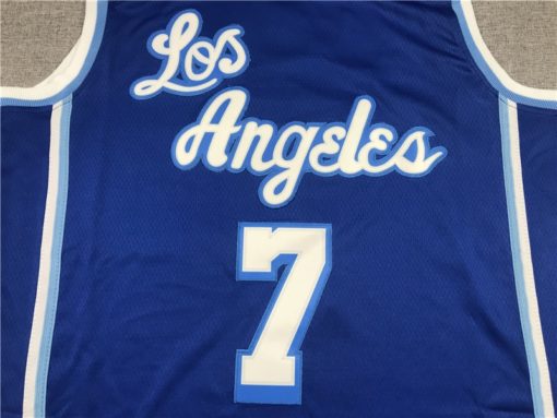 Carmelo Anthony 7 Los Angeles Lakers Blue 2021 Classic Edition Swingman Jersey logoCarmelo Anthony 7 Los Angeles Lakers Blue 2021 Classic Edition Swingman Jersey logo