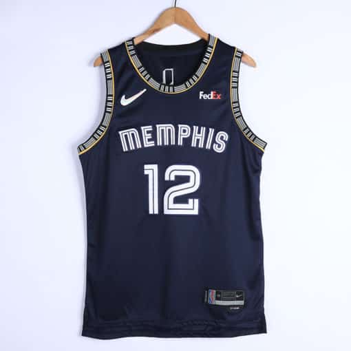 Ja Morant 12 Memphis Grizzlies 2021-22 City Edition Swingman Jersey