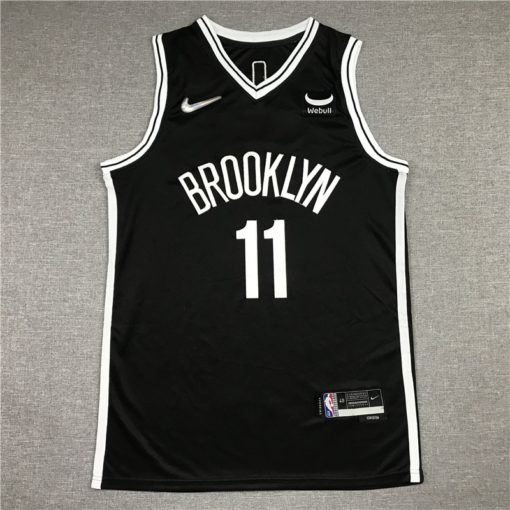 Kyrie Irving 11 Brooklyn Nets 2021-22 Icon Black Jersey