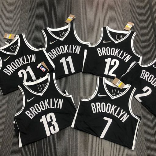 James Harden 13 Brooklyn Nets 2021-22 Black Icon Swingman Jersey