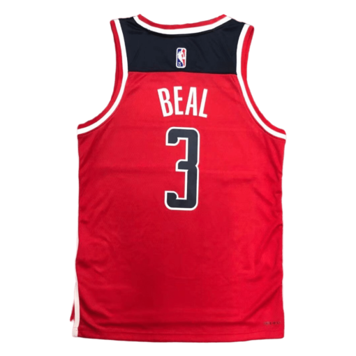 Bradley Beal #3 Washington Wizards Jersey Swingman 2021-22 Red - Icon back